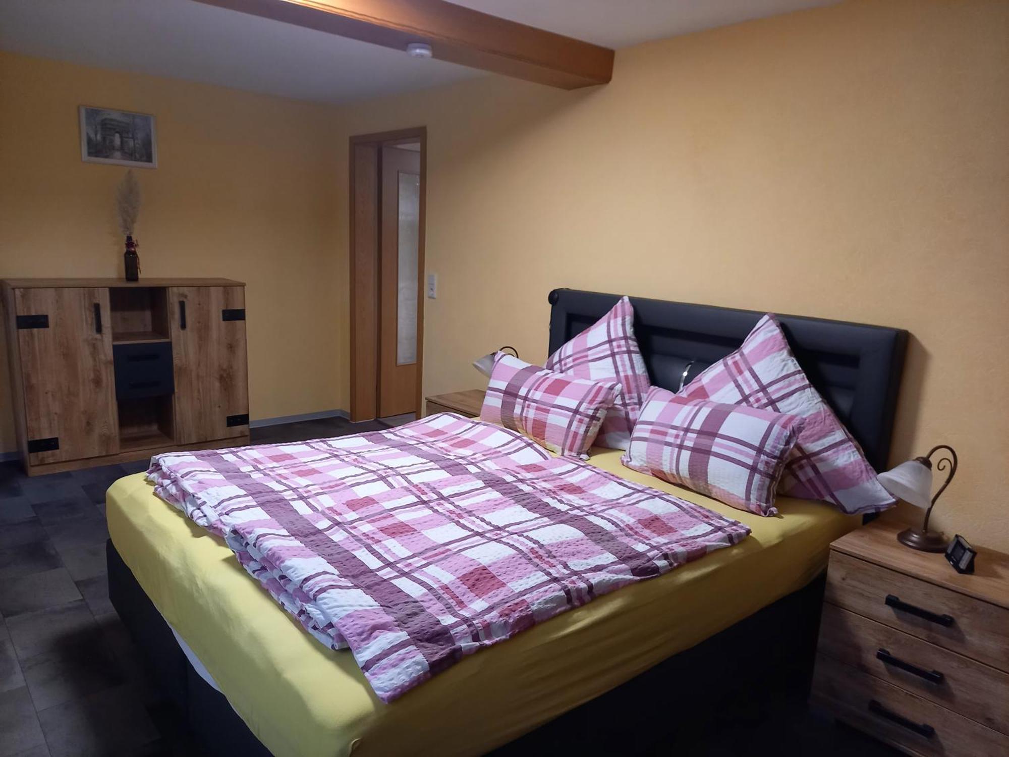 Ferienwohnung Am Wald Catterfeld Bagian luar foto